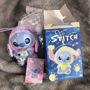 Authentic STITCH Eat Something Before Sleep SECRET “Good Company” RARE labubu